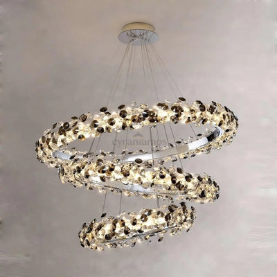 Gardo Crystal Modern Chandelier - cyranlighting