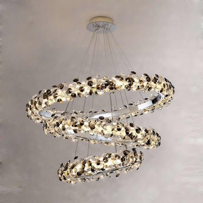 Gardo Crystal Modern Chandelier - cyranlamps