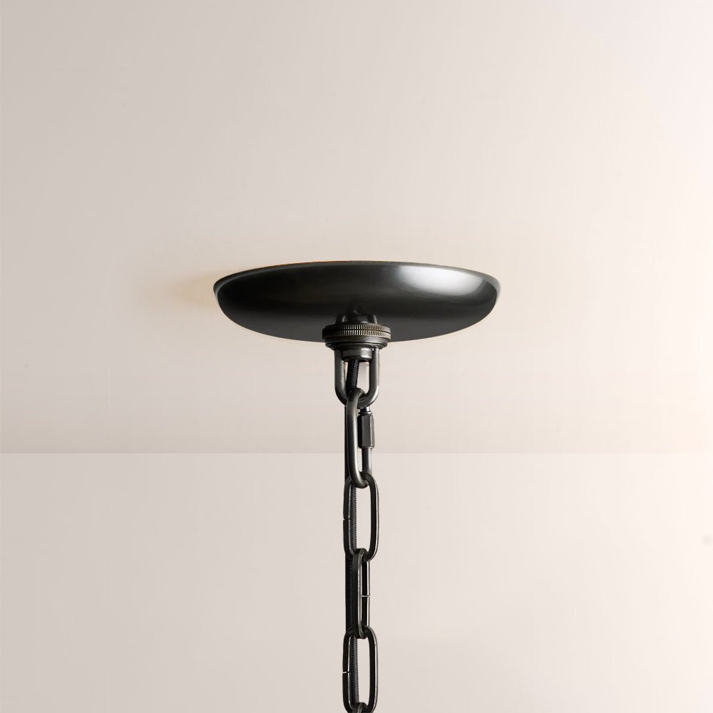 Ghiaccia Glass Round Chandelier - Cyran Lamps
