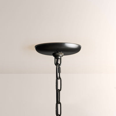 Ghiaccia Glass Round Chandelier - Cyran Lamps