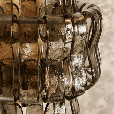Ghiaccio Glass Wall Sconce 12" - Cyran Lamps