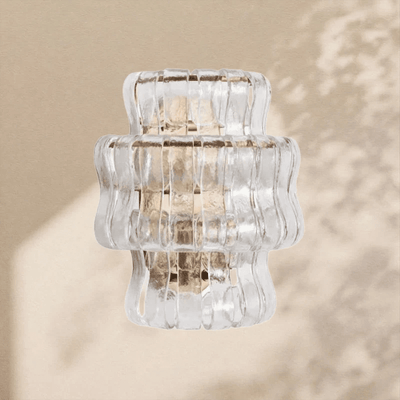 Ghiaccio Glass Wall Sconce 12" - Cyran Lamps