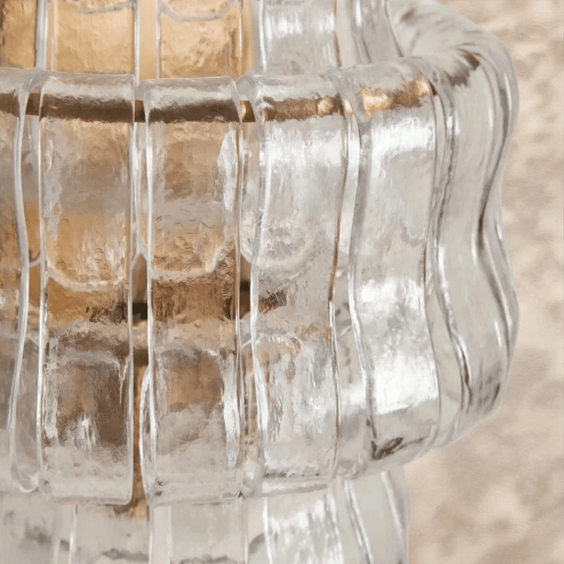 Ghiaccio Glass Wall Sconce 12" - Cyran Lamps