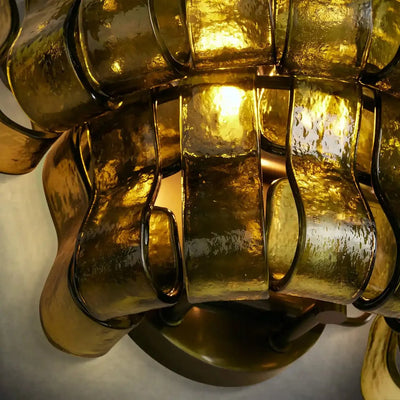Ghiaccio Glass Wall Sconce - cyranlamps