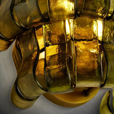 Ghiaccio Glass Wall Sconce - cyranlamps
