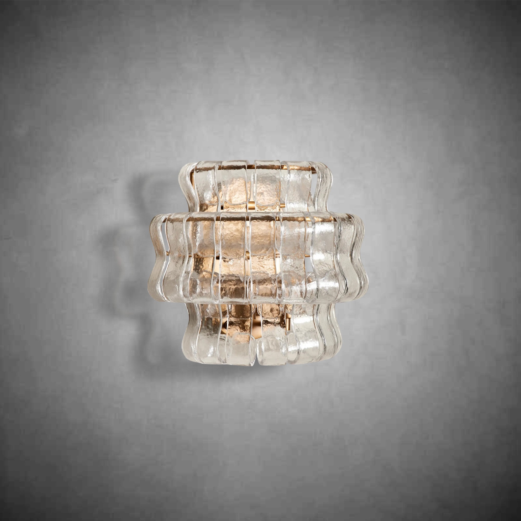 Ghiaccio Glass Wall Sconce - cyranlamps