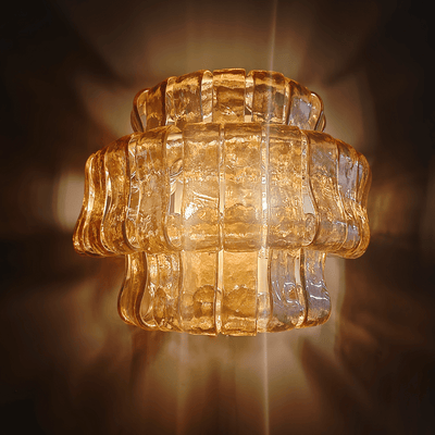 Ghiaccio Glass Wall Sconce - cyranlamps