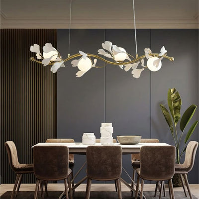 Gingko Glass Chandelier - cyranlighting