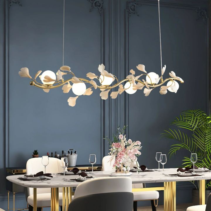 Gingko Glass Chandelier - cyranlighting