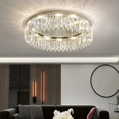 Gio Flush Mount Chandelier - cyranlamps