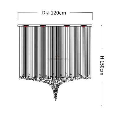 Giore Pendant Chandelier - cyranlighting