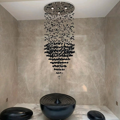 Giore Stone Pendant Chandelier - cyranlamps