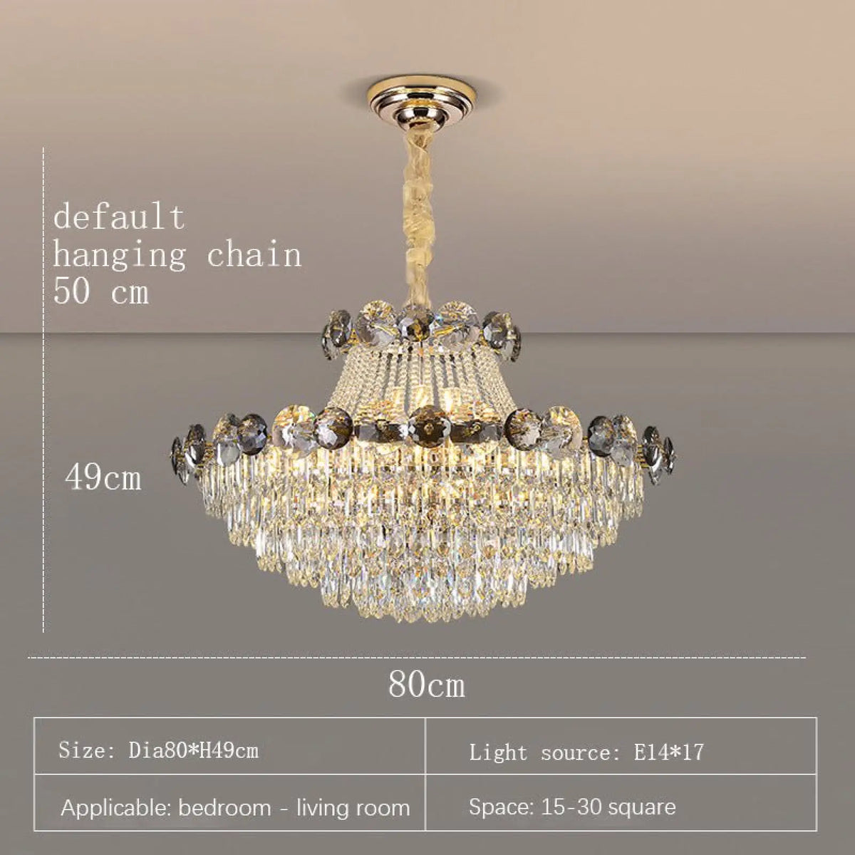 Gioro Contemporary Chandelier - cyranlighting