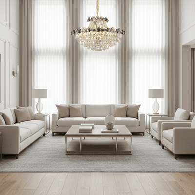 Gioro Contemporary Chandelier - cyranlamps
