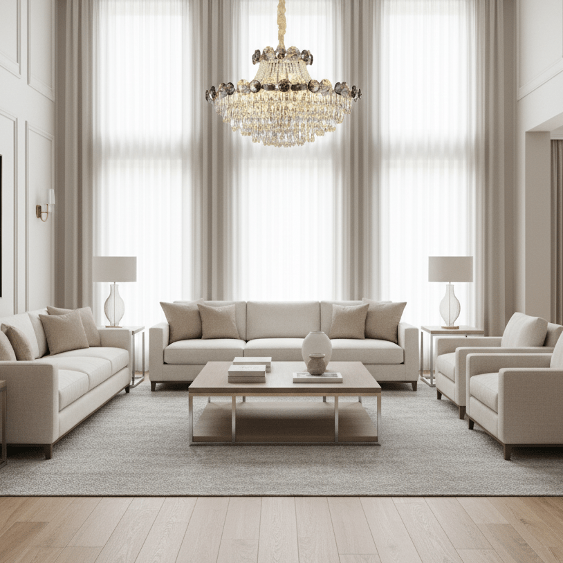 Gioro Contemporary Chandelier - cyranlamps