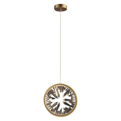 Gold Crystal Staircase Chandelier - Cyran Lamps