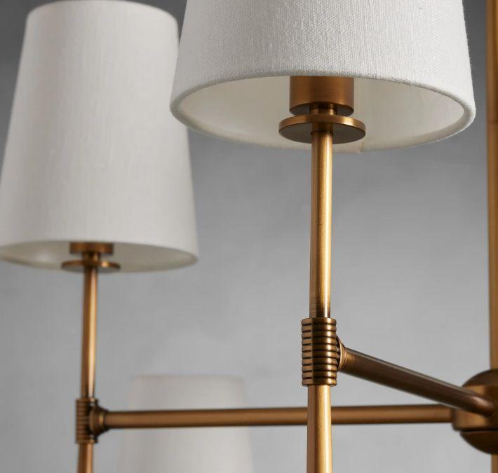 Gwyneth 2 - Tier Round Chandelier - Cyran Lamps