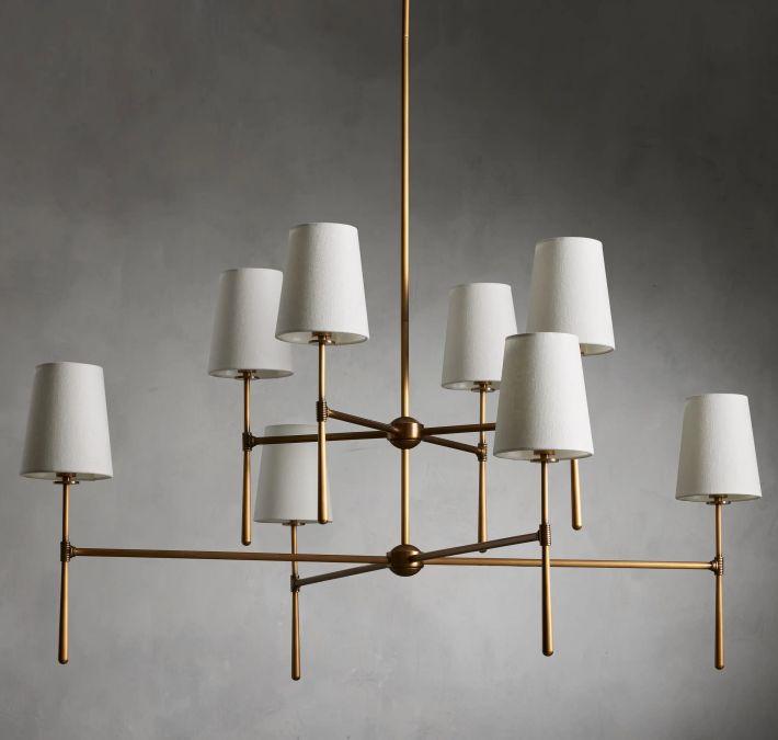 Gwyneth 2 - Tier Round Chandelier - Cyran Lamps