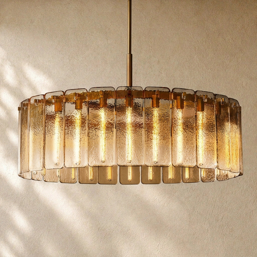 Calam Glass Round Chandelier 36", 48", 60"