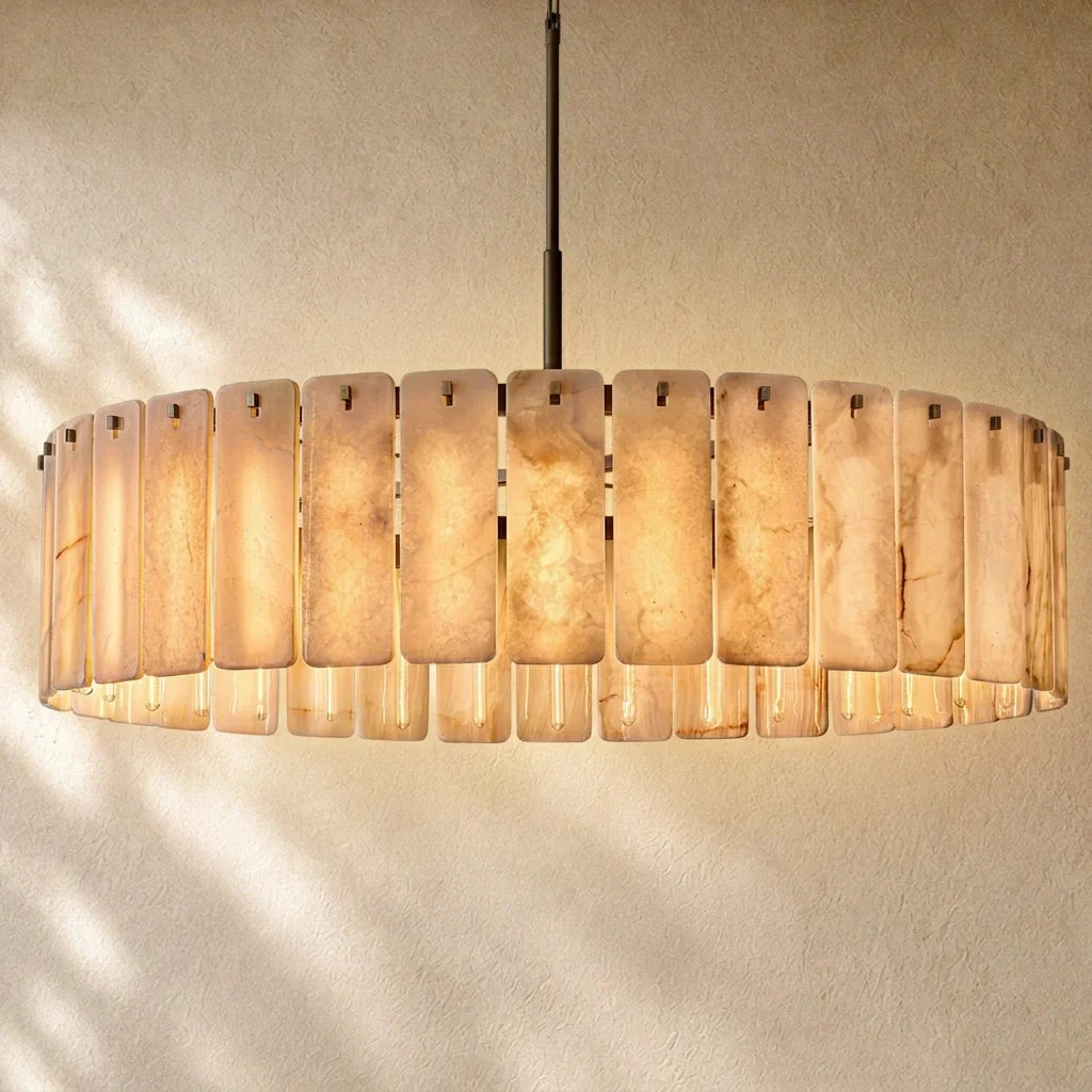 Calametta Onyx Round Chandelier