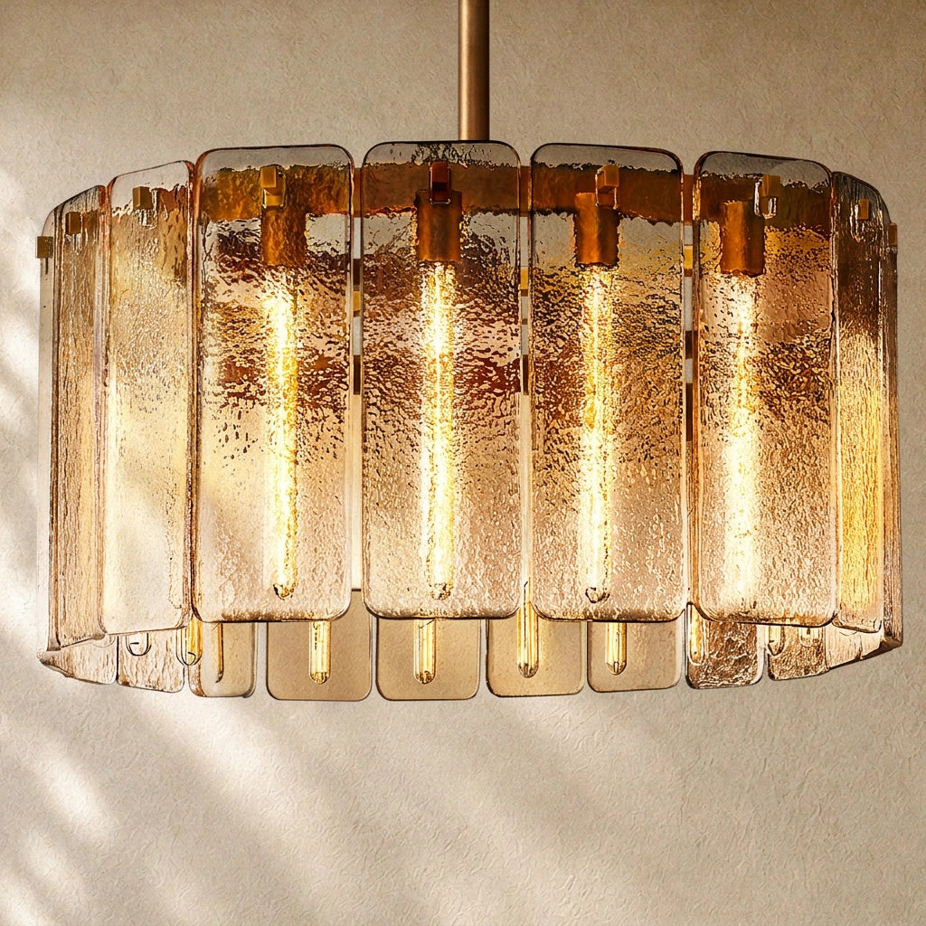 Calam Glass Round Chandelier 36", 48", 60"