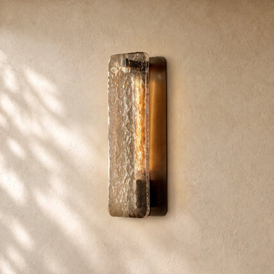 Calam Glass Sconce 13", 16"
