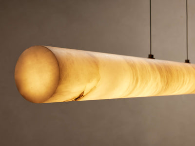 Halima Alabaster Linear Chandelier - Cyran Lamps
