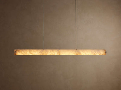 Halima Alabaster Linear Chandelier - Cyran Lamps