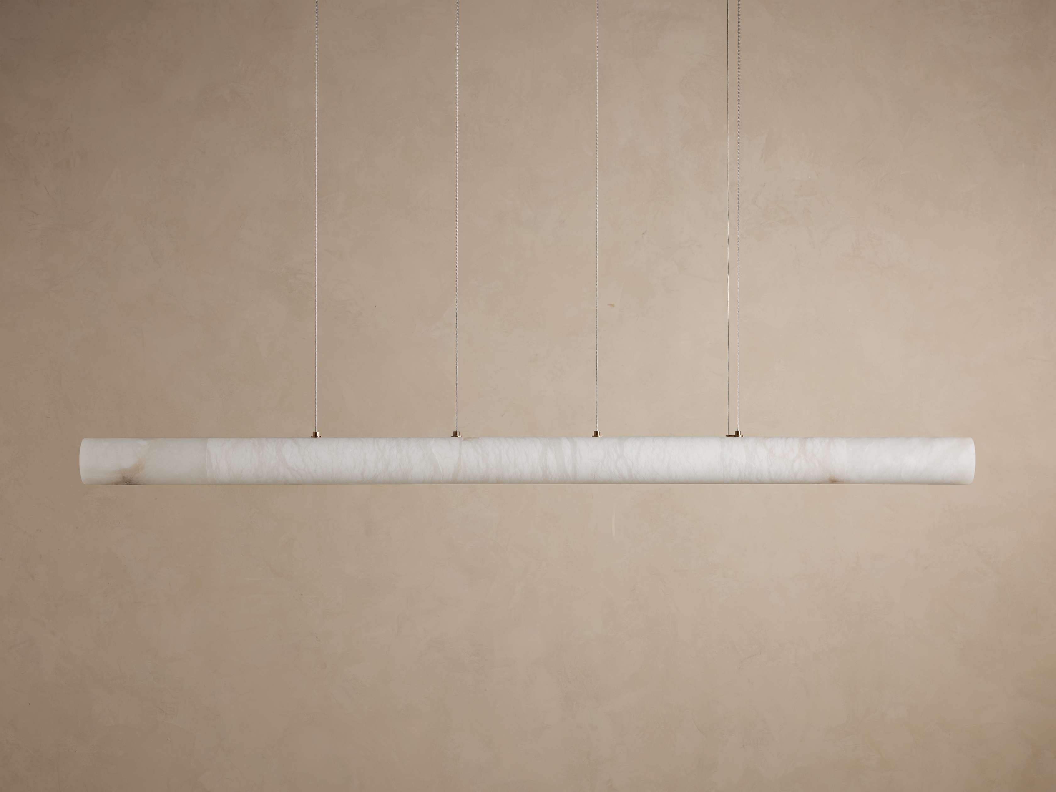 Halima Alabaster Linear Chandelier - Cyran Lamps