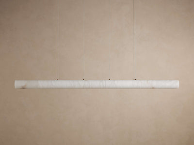 Halima Alabaster Linear Chandelier - Cyran Lamps