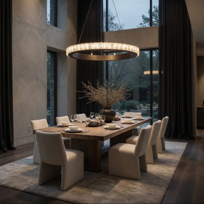 Hampton Marble Chandelier - cyranlamps
