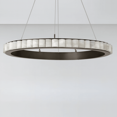 Hampton Marble Chandelier - cyranlamps