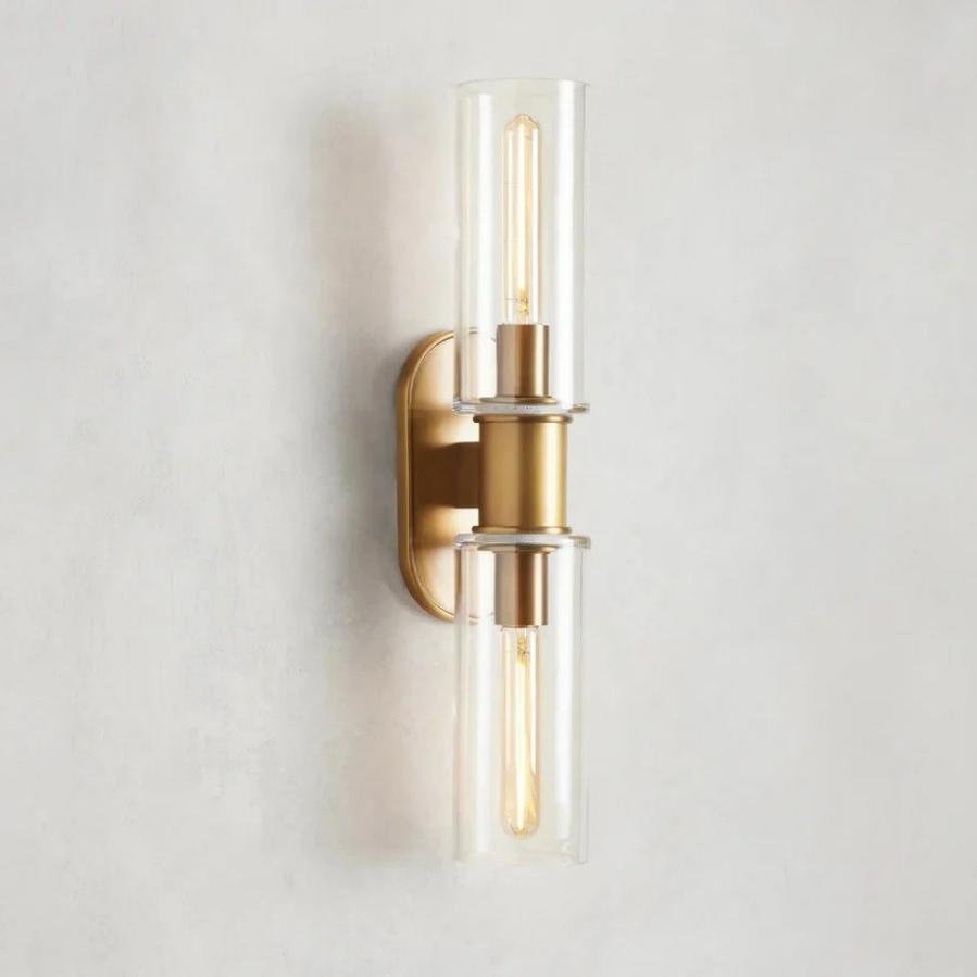 Harlin 2 - Light Wall Sconce in Clear - cyranlamps