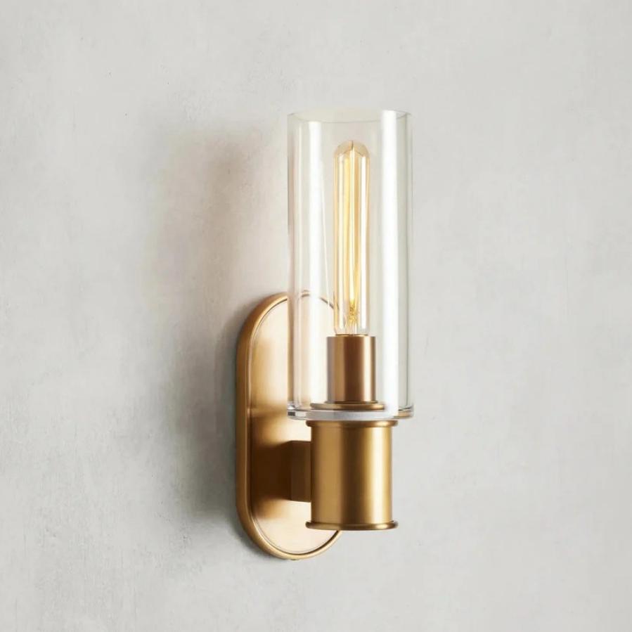 Harlin Wall Sconce in Clear - cyranlamps