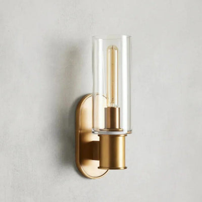 Harlin Wall Sconce in Clear - cyranlamps