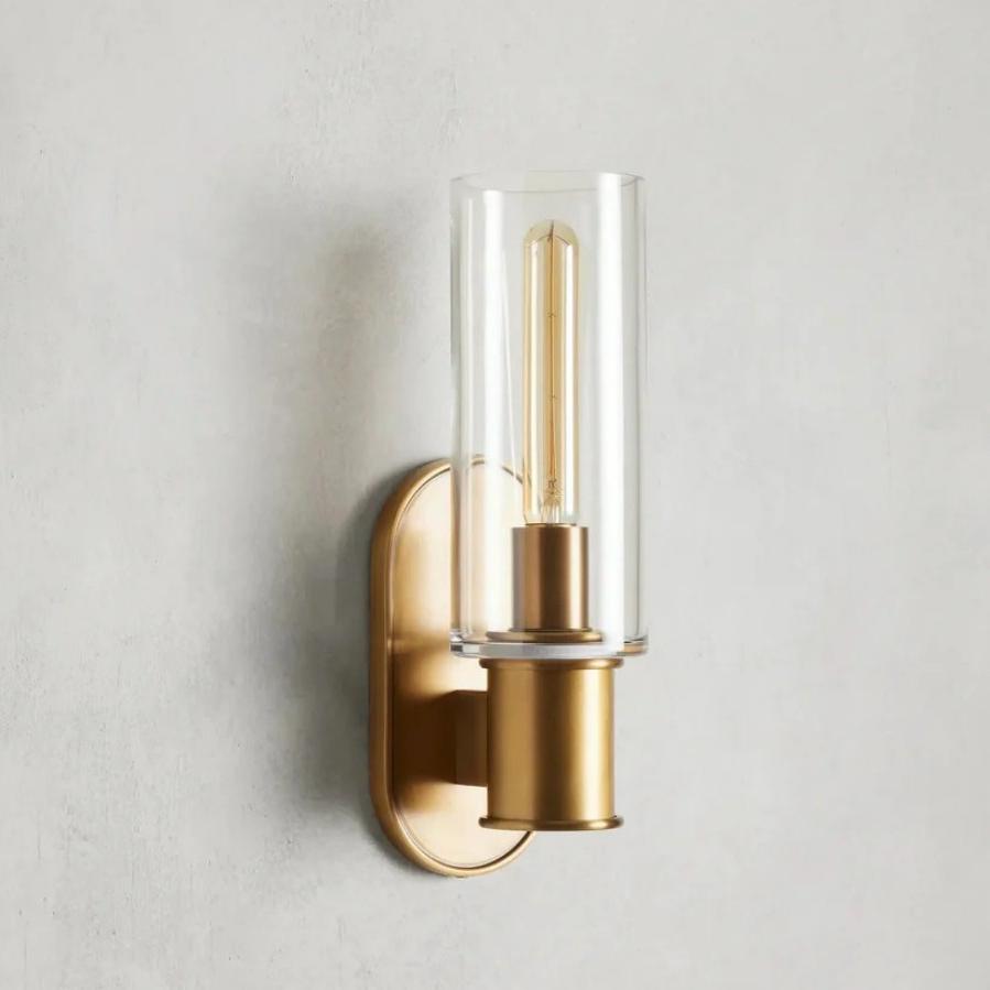 Harlin Wall Sconce in Clear - cyranlamps