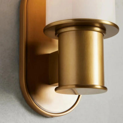 Harlin Wall Sconce in Milk - cyranlamps