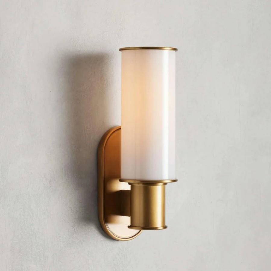 Harlin Wall Sconce in Milk - cyranlamps
