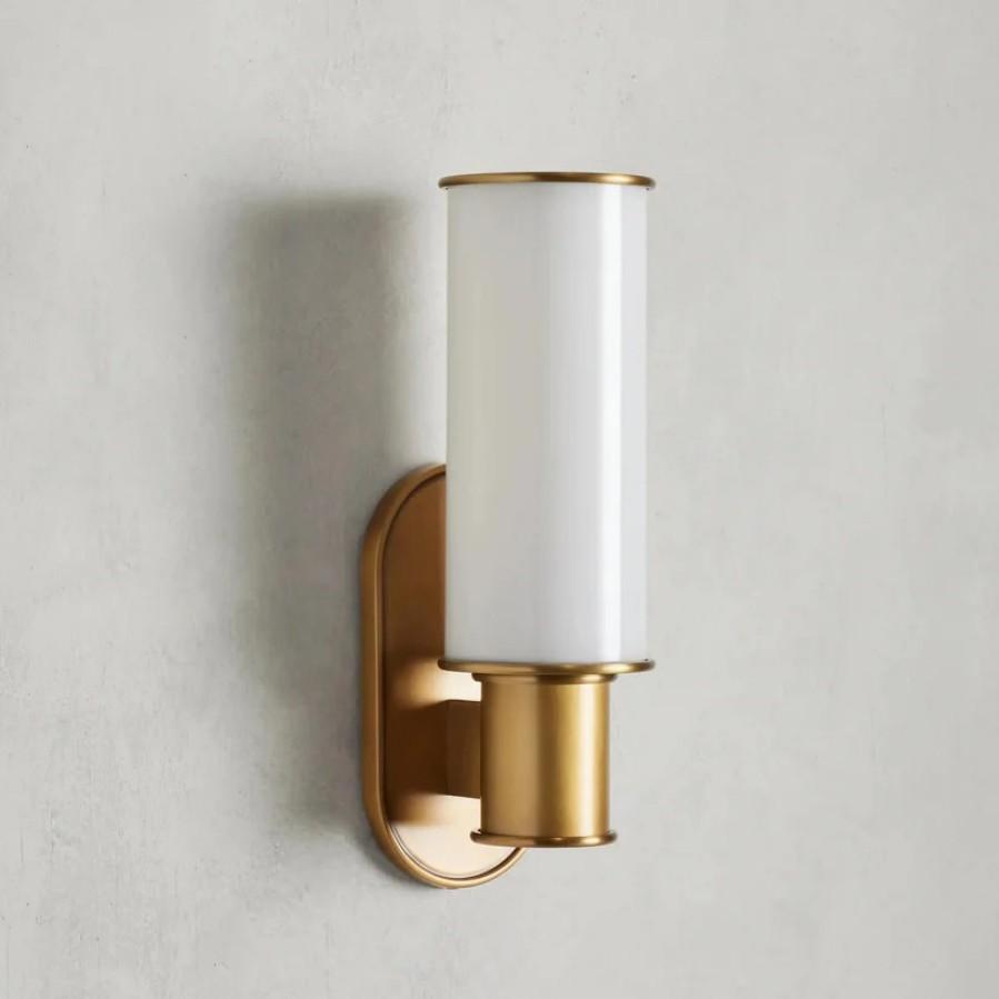 Harlin Wall Sconce in Milk - cyranlamps
