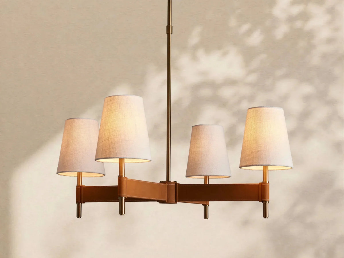 Hastings 4 - Light Cross Chandelier - cyranlamps