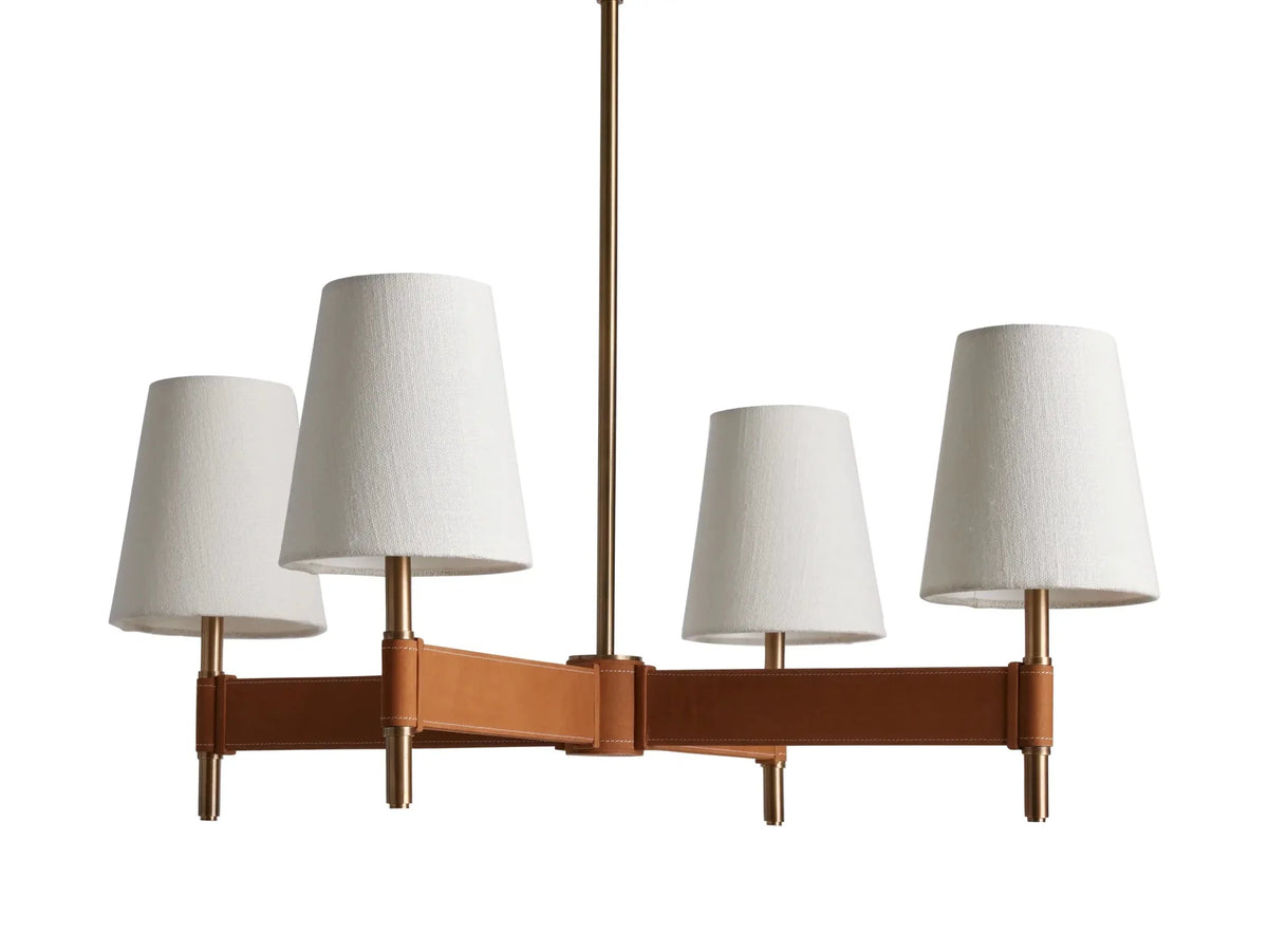 Hastings 4 - Light Cross Chandelier - cyranlamps