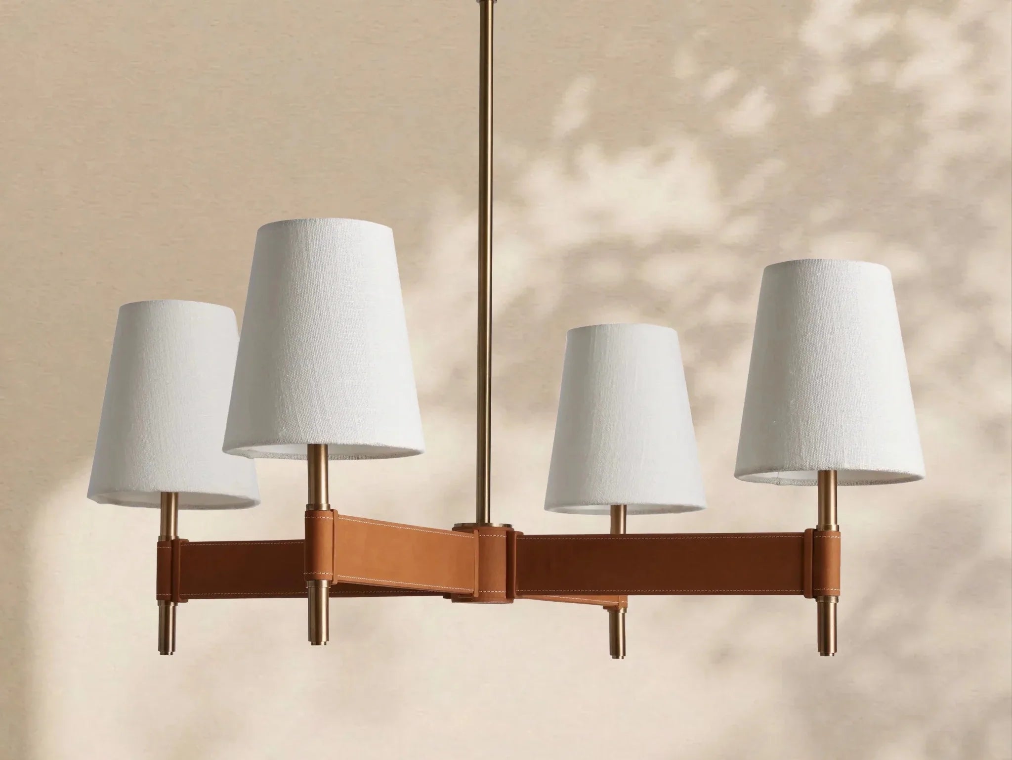 Hastings 4 - Light Cross Chandelier - cyranlamps
