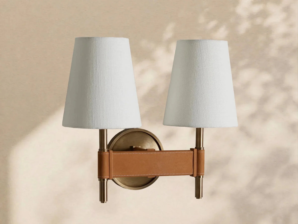 Hastings Double Sconce - cyranlamps