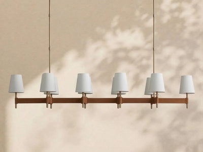 Hastings Linear Chandelier - cyranlamps