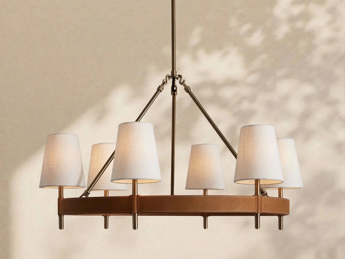 Hastings Round Chandelier - cyranlamps