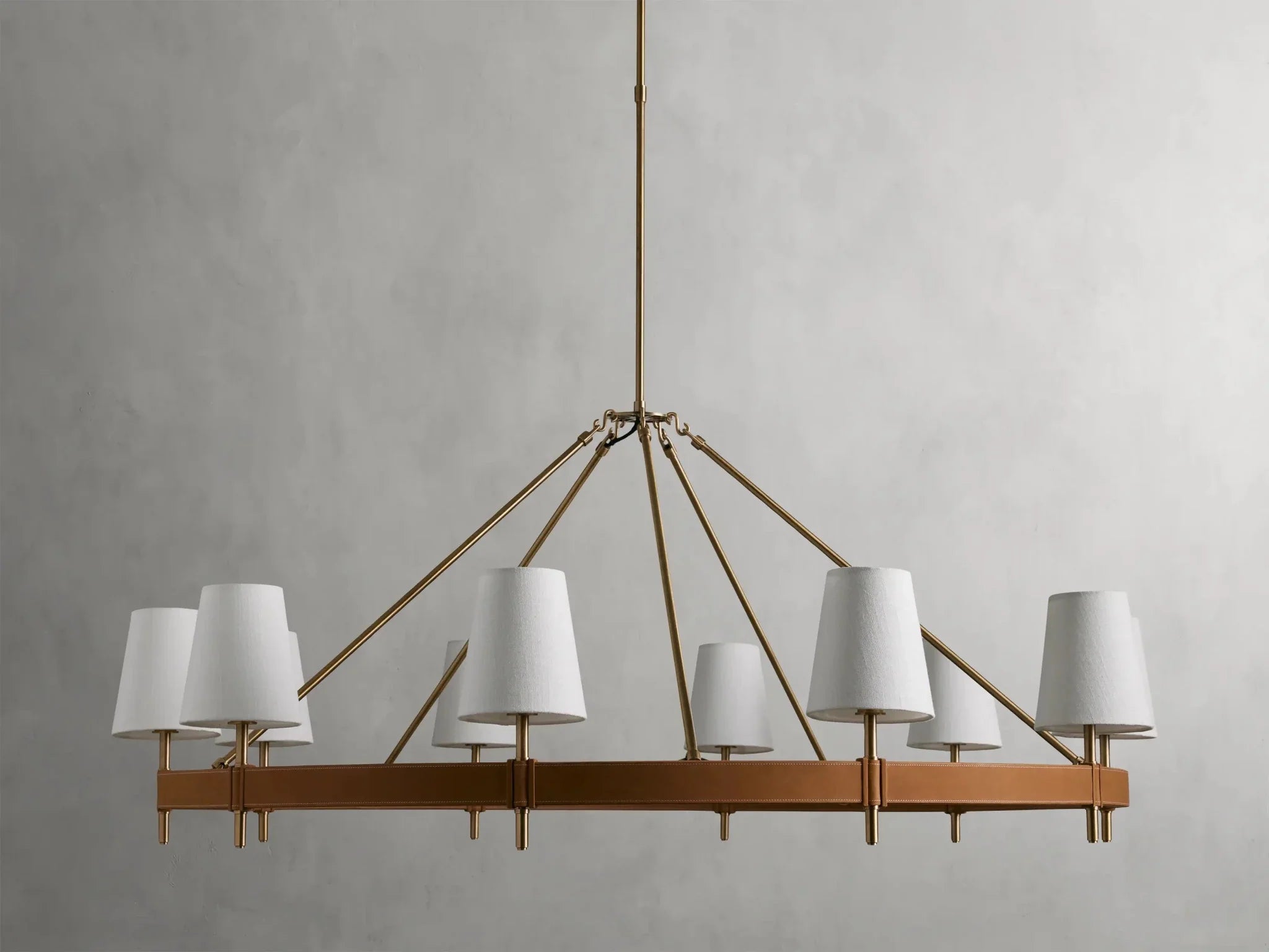 Hastings Round Chandelier - cyranlamps