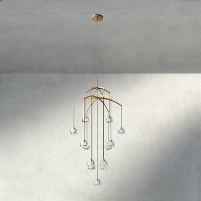 Hemispher Round Chandelier - cyranlighting