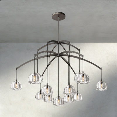 Hemispher Round Chandelier - cyranlighting