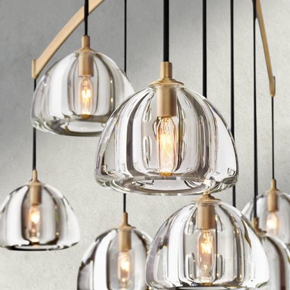 Hemispher Round Chandelier - cyranlighting