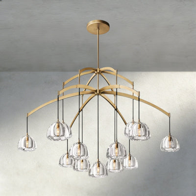 Hemispher Round Chandelier - cyranlighting